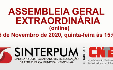 ASSEMBLEIA GERAL EXTRAORDINÁRIA (Online)