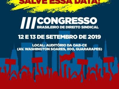 SINTERPUM PARTICIPA DO 3º CONGRESSO DE DIREITO SINDICAL