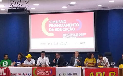 SINTERPUM PARTICIPA DE SEMINÁRIO SOBRE FINANCIAMENTO DA EDUCAÇÃO EM FORTALEZA