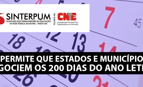 MP PERMITE QUE ESTADOS E MUNICÍPIOS NEGOCIEM OS 200 DIAS DO ANO LETIVO