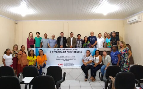 SINTERPUM REALIZA 1º SEMINÁRIO SOBRE A REFORMA DA PREVIDÊNCIA