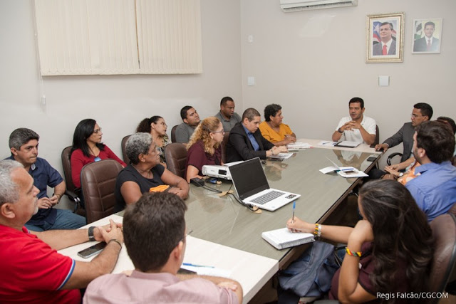 EM REUNIÃO COM PREFEITO DE TIMON, DIRETORIA DO SINTERPUM ENCAMINHA PAUTA