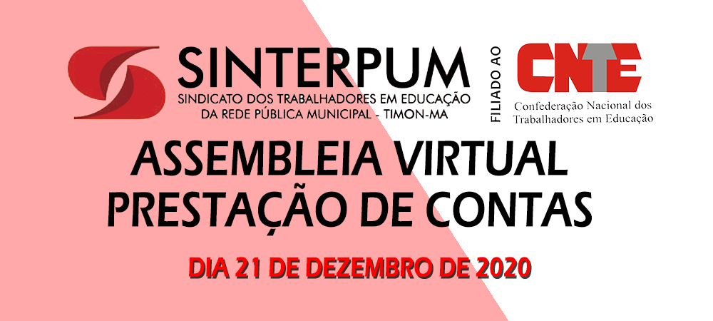 ASSEMBLEIA DE PRESTAÇÃO DE CONTAS SINTERPUM