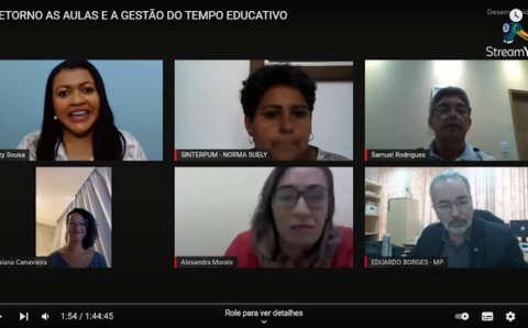 MAIS DE 500 PESSOAS ACOMPANHARAM A LIVE PROMOVIDA PELO SINTERPUM