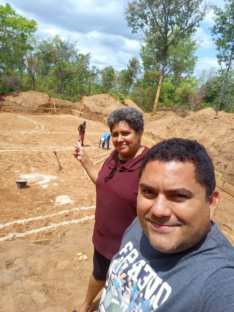 DIRETORIA DO SINTERPUM ACOMPANHA OBRAS DE CONSTRUÇÃO DO CLUBE