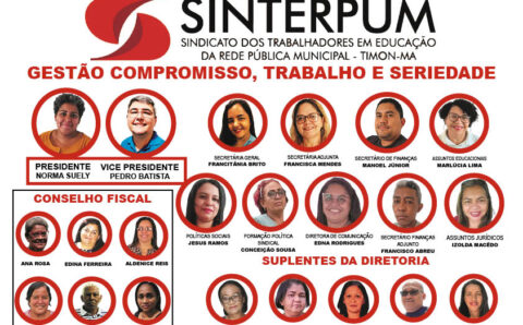 CHAPA 1 VENCE ELEIÇÃO DO SINTERPUM