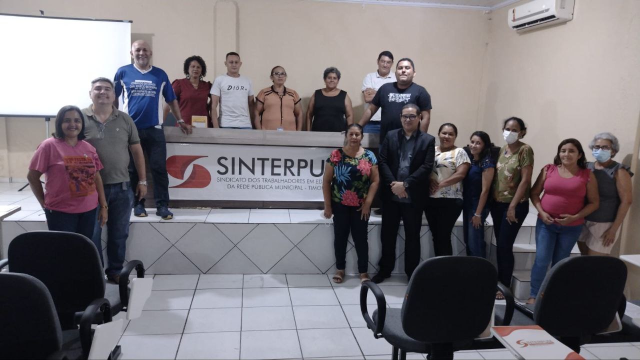 REUNIÃO DO SINTERPUM COM TRABALHADORES ADMINISTRATIVOS DE TIMON